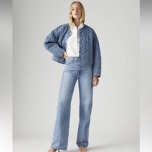 Levi's Ribcage Wide Leg Jeans